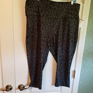 Vogo Athletica Nude‎ tech BEW super high waist animal print leggings 3X